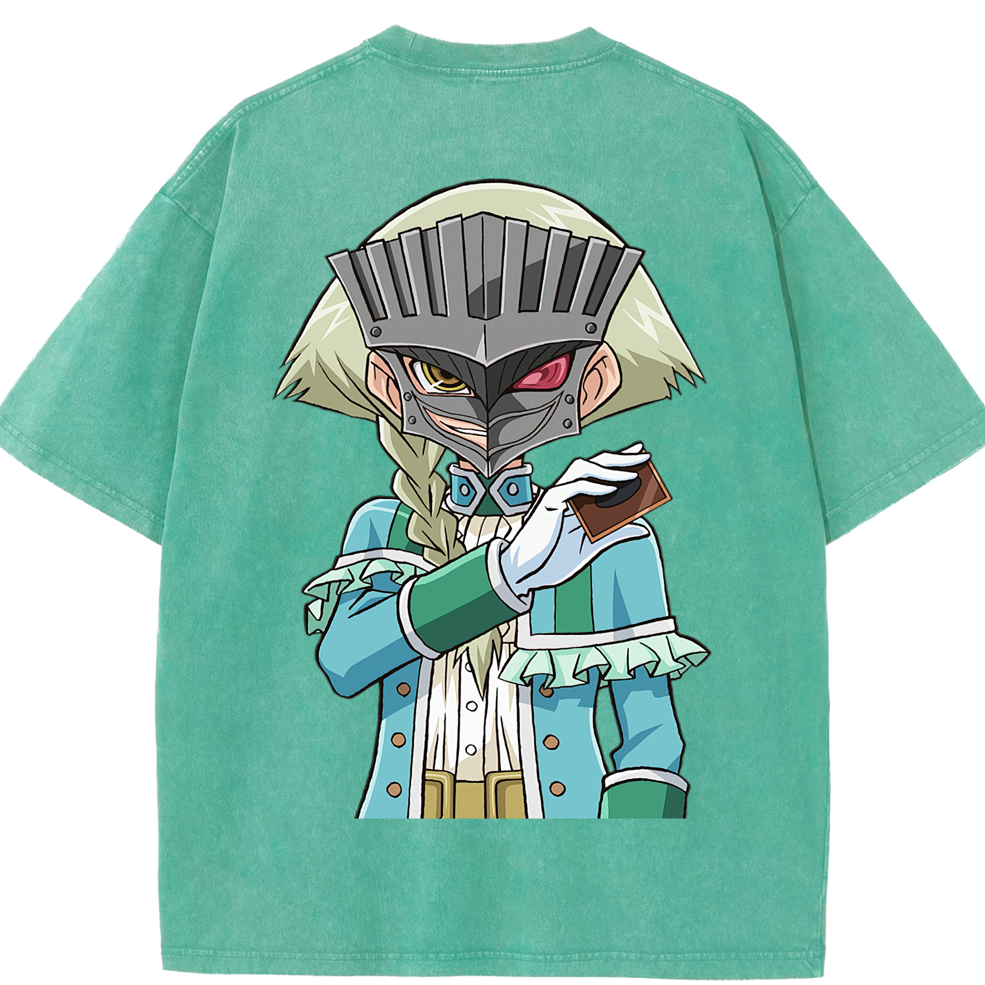 （画像用） 遊☆戯☆王 Yu-Gi-Oh! 綿100% ヴィンテージ風 半袖Tシャツ（背面プリント）